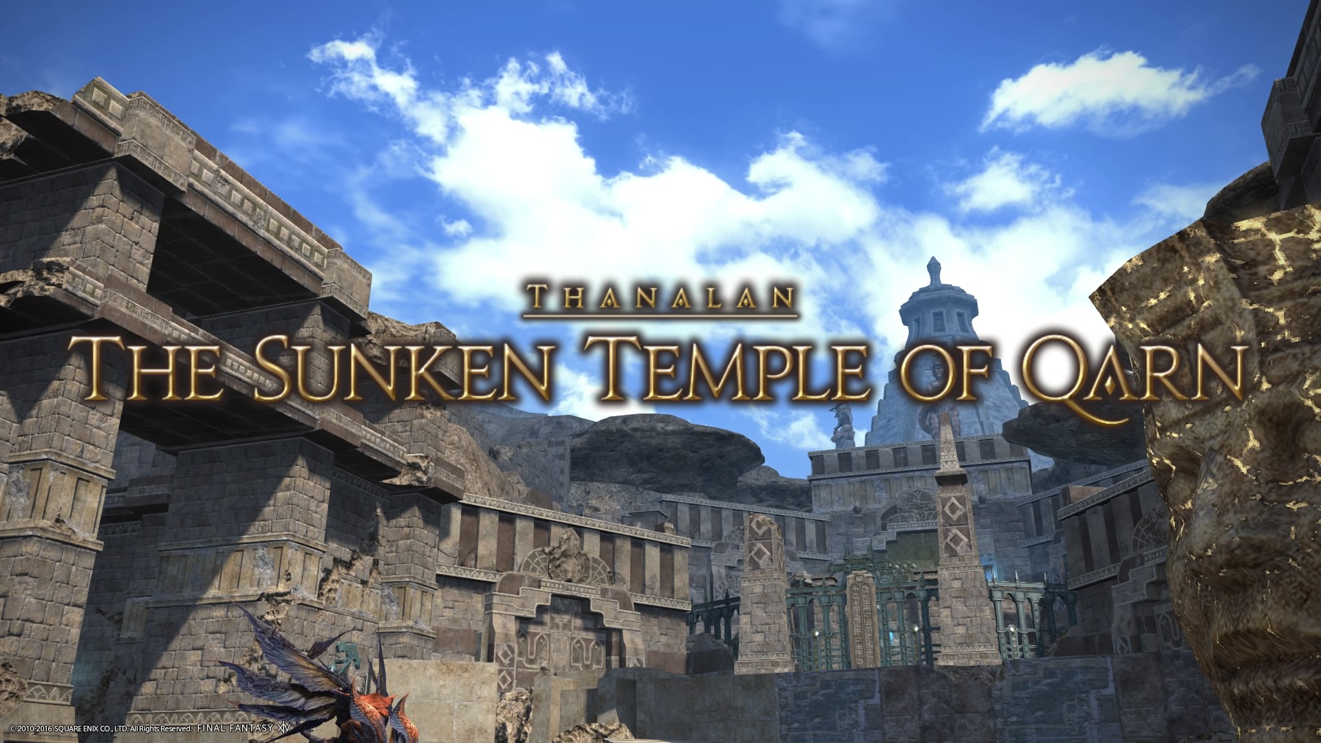 ffxiv the sunken temple of qarn arr
